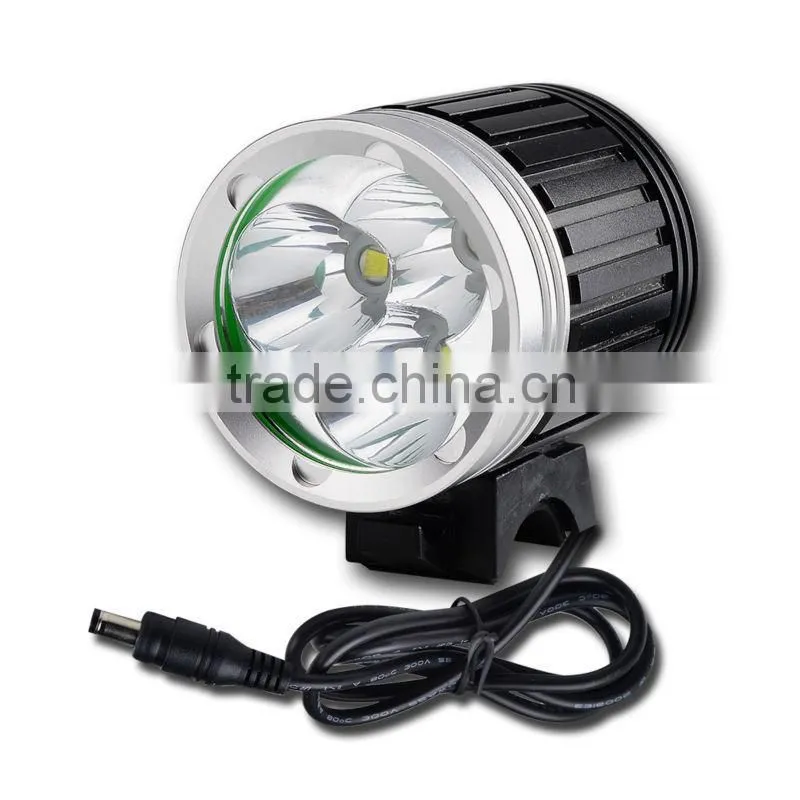 4000lm Bicycle Light Lamp LED 8.4V 3x CREE XM-L XML T6 Headlight Headlamp