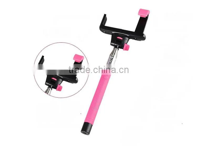 Wireless bluetooth selfie shutter stick with rechargeable,extendable selfie stick monopod for smartphone