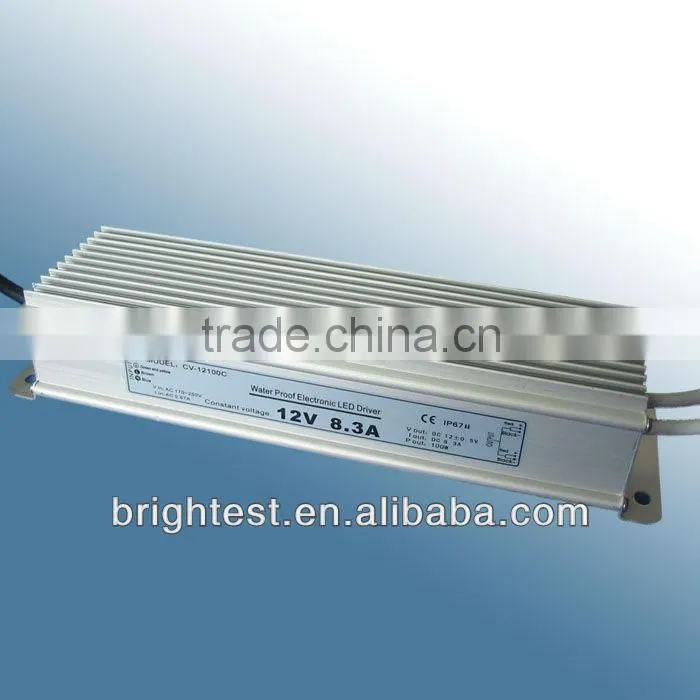 120W LED Power Supply Waterproof IP67