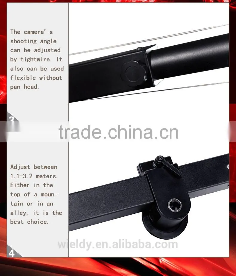 Dolly crane camera slider for sale