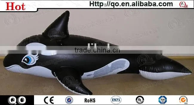 Promotional novely design animal toys giant inflatable whale