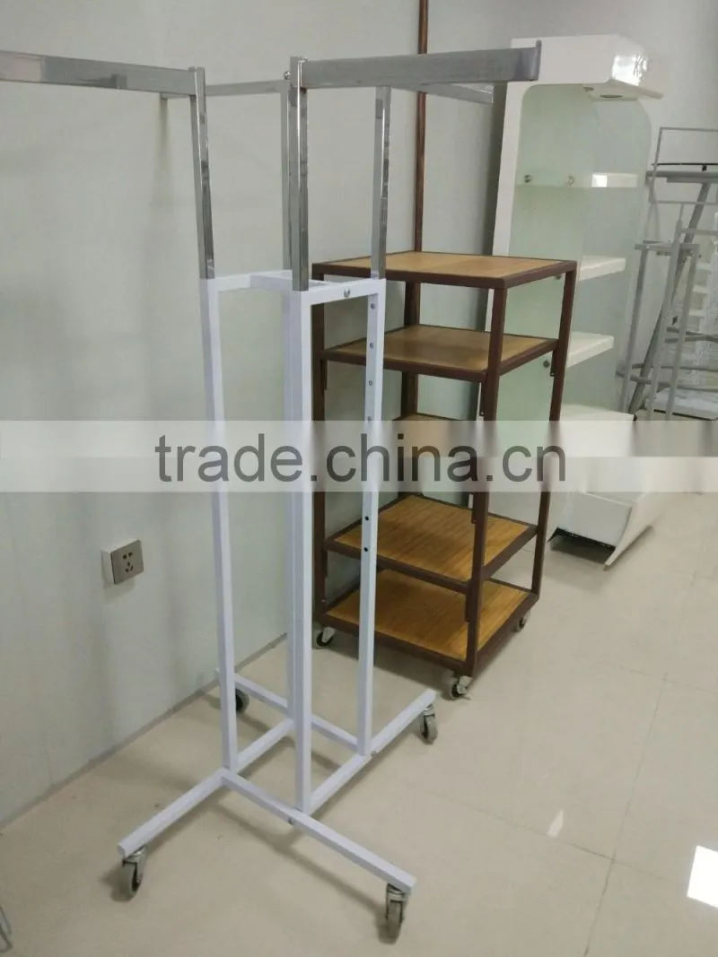 Bedroom Baby Clothes Hanger Display Stand stainless steel For Shop