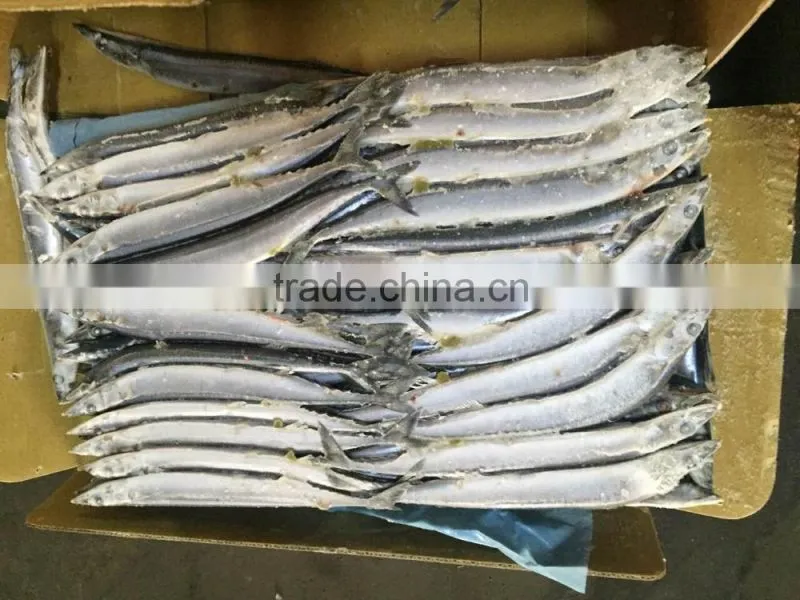 seafrozen pacific saury fish carton packing