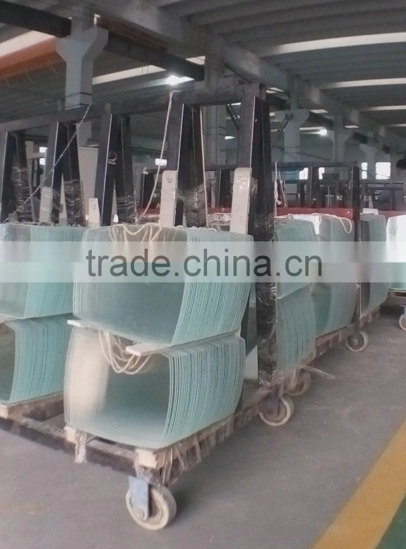 Stepped glass/tempered glass for Lighting glass good quality