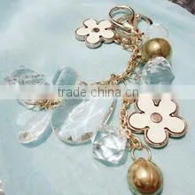 hot sale beautiful crystal key chain