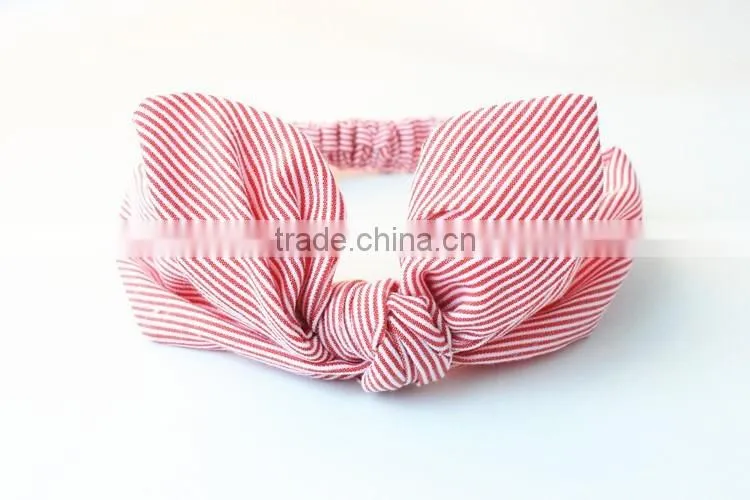2016 Wholesale Products New Premium lovely Girls gilding knot rabbit headband