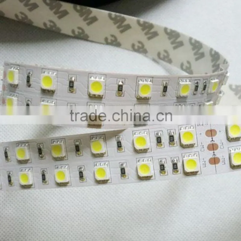 double row 5050 144w RGB 120 leds strips LED 5m 12v