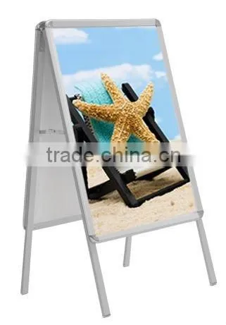 outdoor aluminum poster board stands display stand