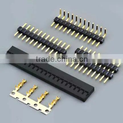 1.0mm Double Insulator Pitch Pin Header Single Row 180 H=1.0