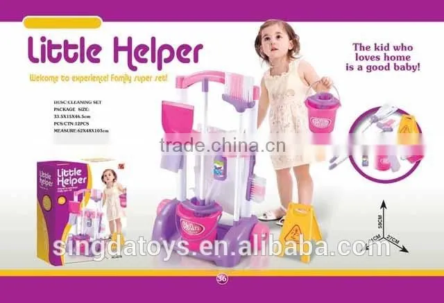 New Arriving!Children House Cleaning Trolley Kit Toy For Sale
