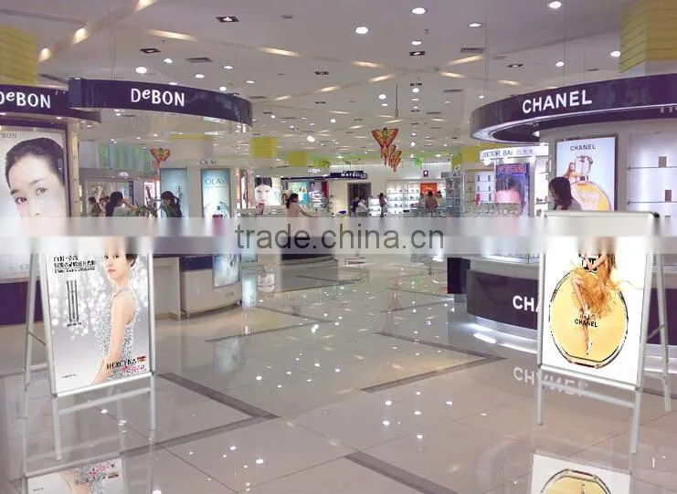 60*80cm Single Sided Aluminum A frame Sign Board picture frame