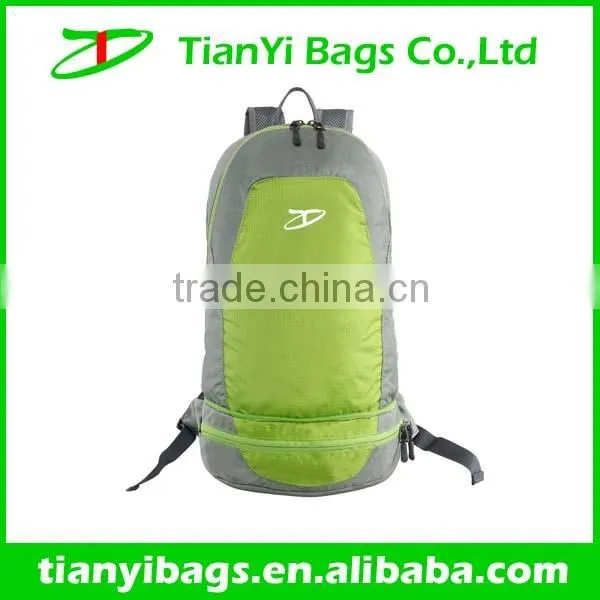 Travelling waterproof nylon foldable waist bag