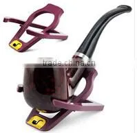 plastic foldable tobacco smoking pipe rack stand holder