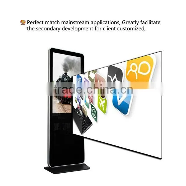42" inch Hot sale outdoor shopping mall payment android interactive advertising wall mounted dual lcd multi touch screen kiosk
