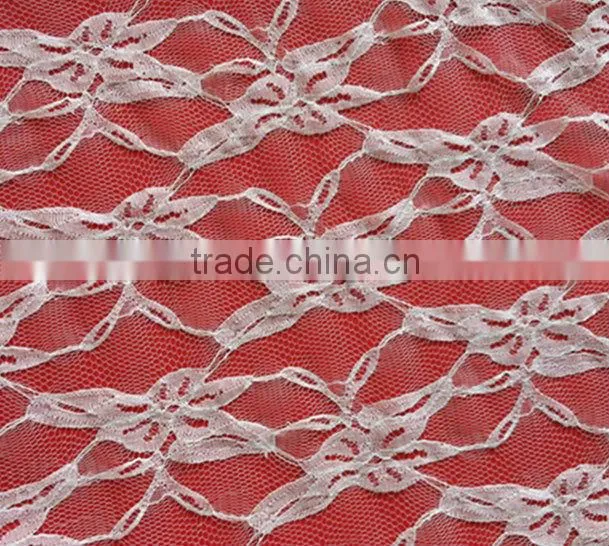 6018 bright nylon spandex french lace fabric cheap lace fabric