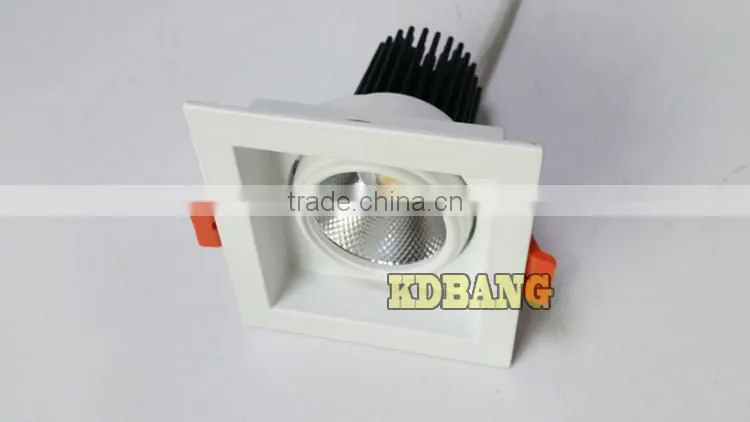 Taiwan Epistar ceramic chip 10w cob recess downlight led