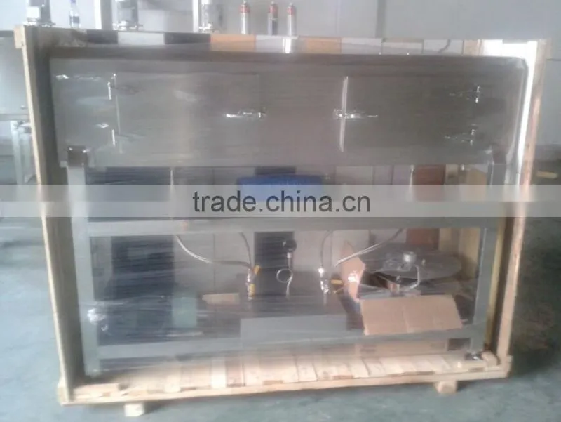 Steam/Electic shrink sleeve label machine for water/juice/milk bottles