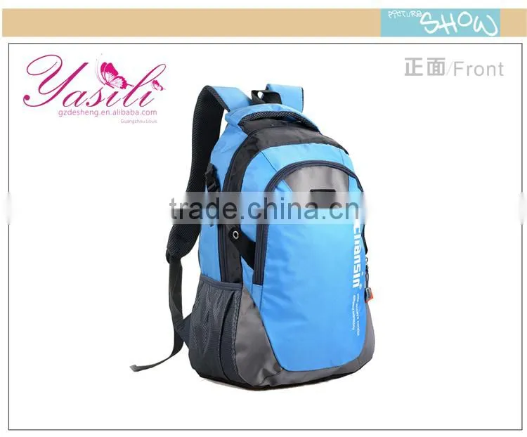 2014 multiple color outlander backpack bag, backpack travel bag in Guangzhou