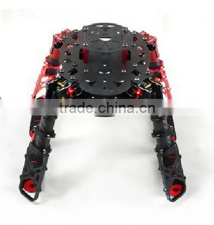 4-Asix Carbon Fiber Quadcopter Frame with Collapsible and GPS Holder