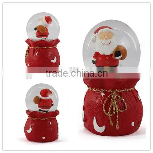 Hotsale snow globe polyresin snow globe