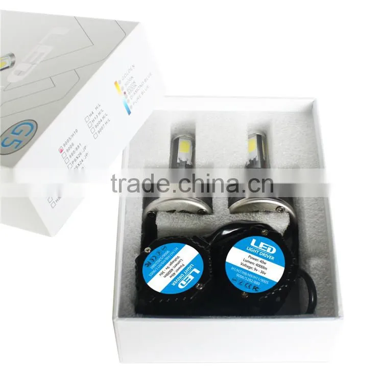 wholesale 80W Auto LED headlight bulbs 9012 12v 24v h1 h3 h7 h11 9005 9006 H/L9004 9007 H13 H4 car led headlight h16