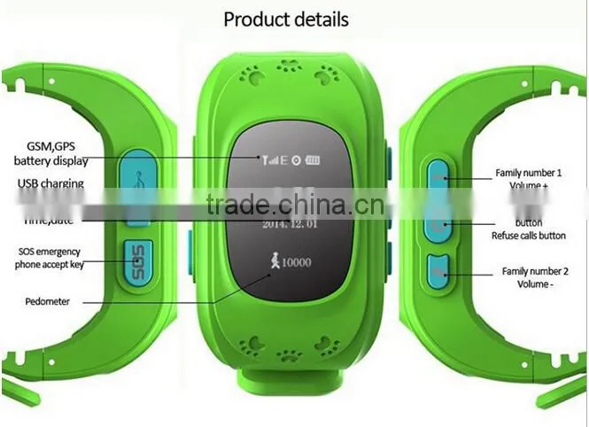 Cheap Smart bluetooth wirst watch with anti-lost function for children