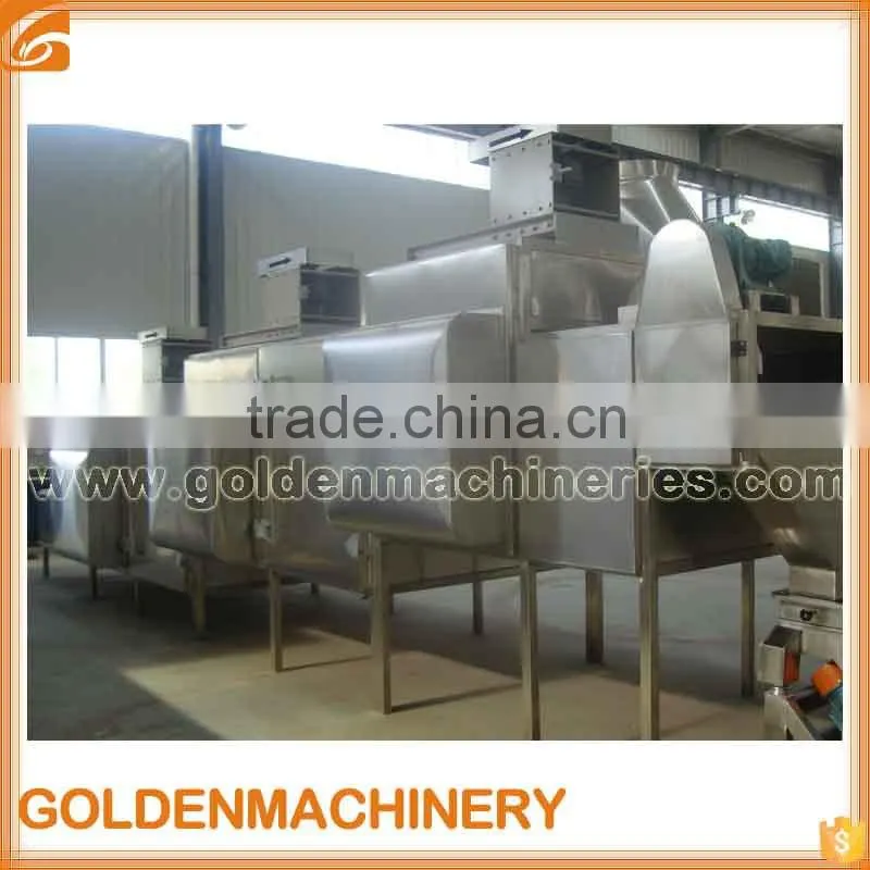 Continuous Peanut Fryer Frying Machine Nut Peanut Snacks Frying Production Line