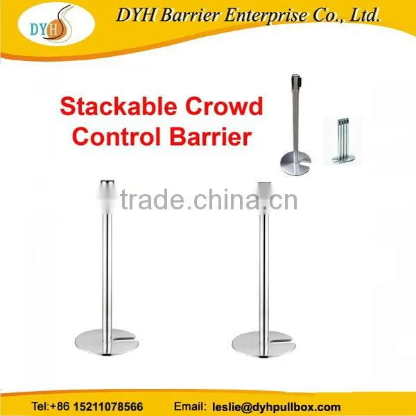 Bottom price best sell 3meters flexible belt barriers