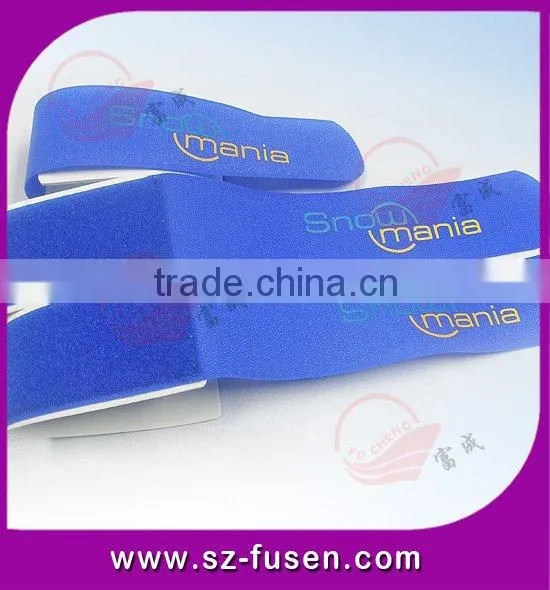 snowboard binding magic tape straps