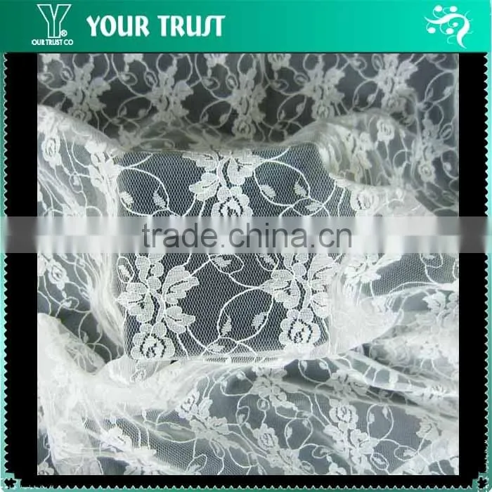 Lightness Fabric and Textile Wedding Dress Lace 100% Nylon Net Fabric