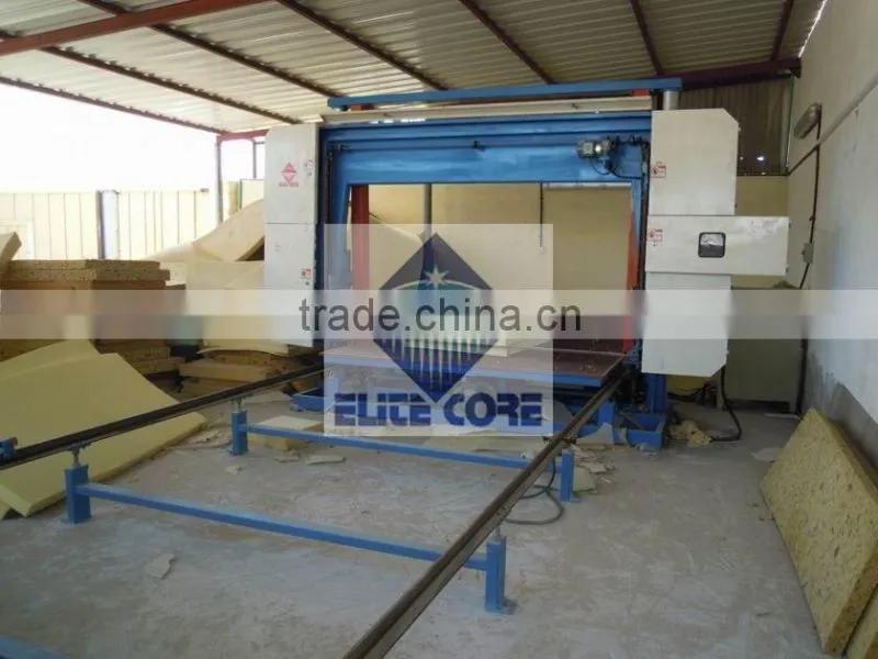2015 ECMT-114 114B automatic foam profile cutting machine with two roller