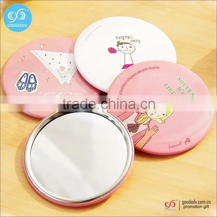 Best promotional gift - tinplate mirror keychain