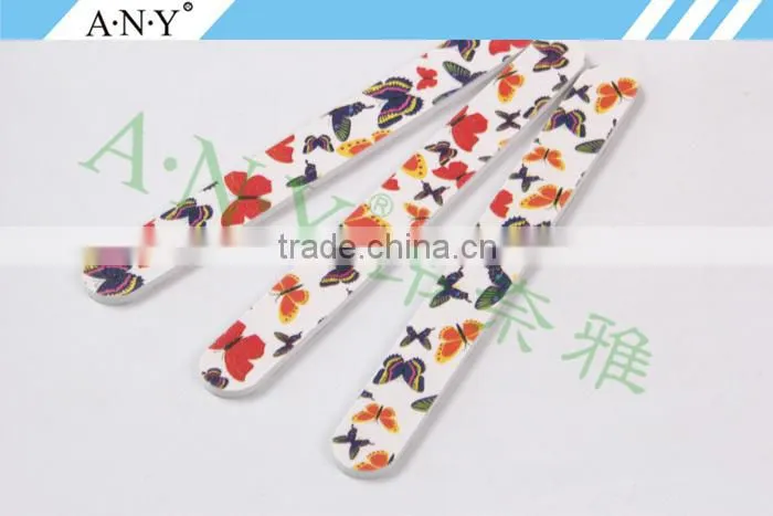 Nail Art Polishing and Shining Beautiful Butterfly Nails Files 100 180 Grit