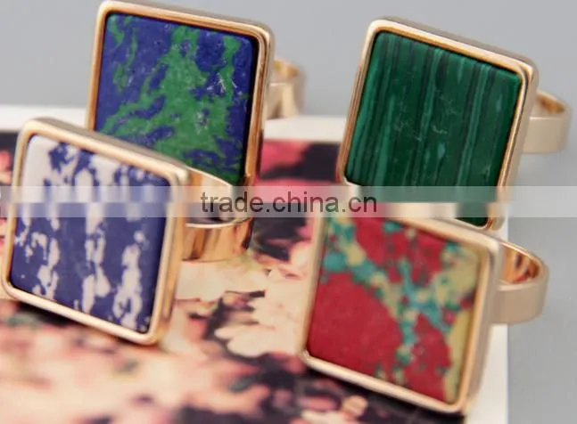 Cheap Colorful Alloy rings with the different shape