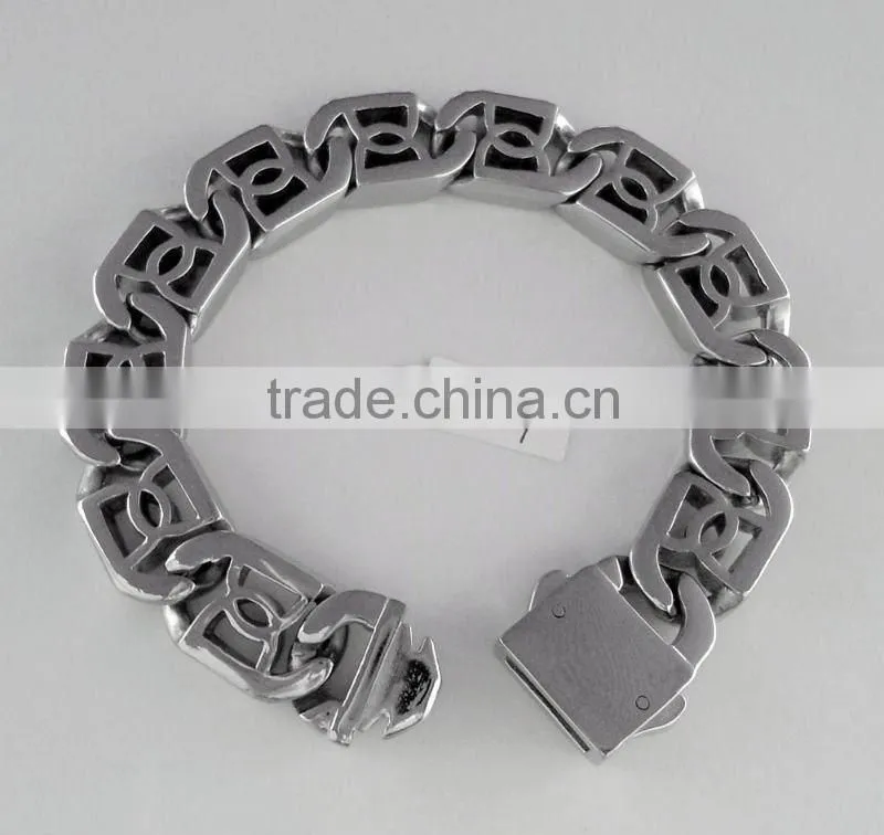 AB017 2013 Fashion stainless steel bracelet,fashion men bracelet