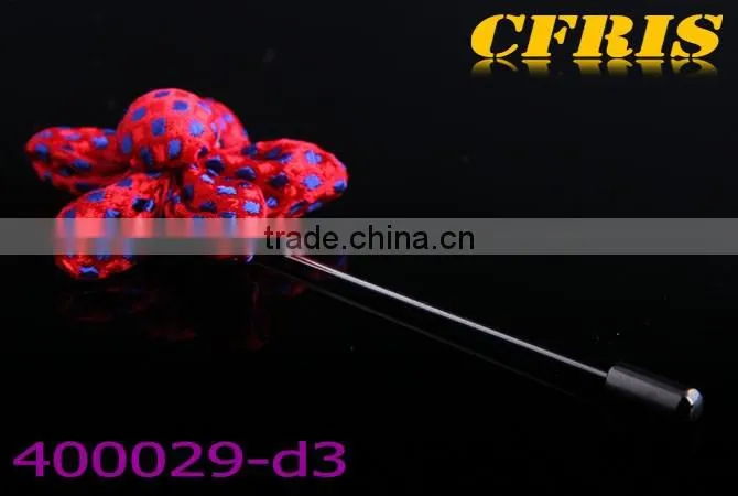 2016 New arriving spot flower,six color cloth lapel pin c1-d6