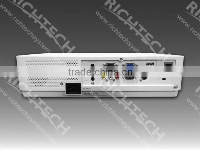 Panasonic Digital Projector PT-VX400 4000 lumens and wide angle lens better for floor projection with the lowest shipping cost