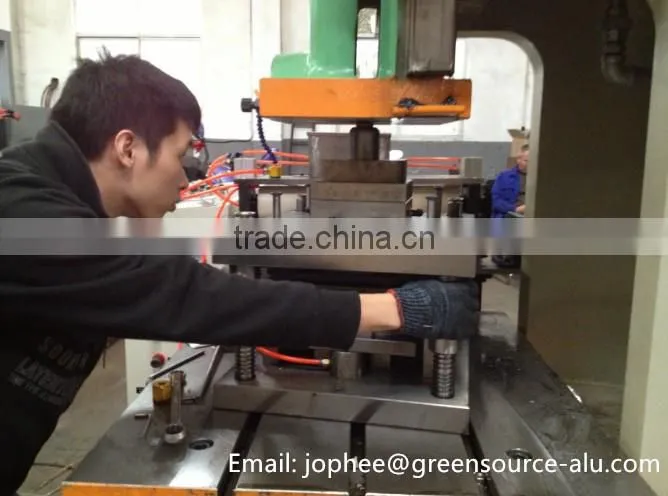 Aluminium foil container mould