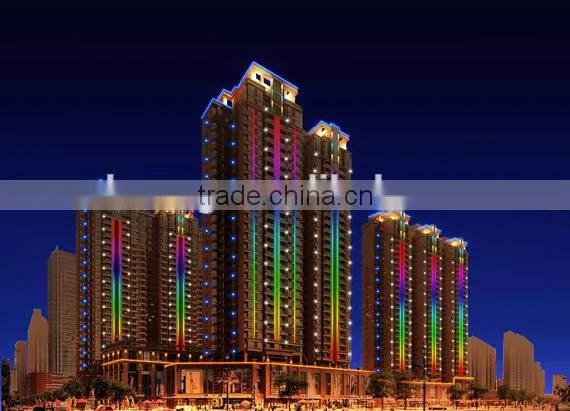 RGB Full Colors IP65 LED Wall Washer 36W Light Lighting Distance 15 Meters