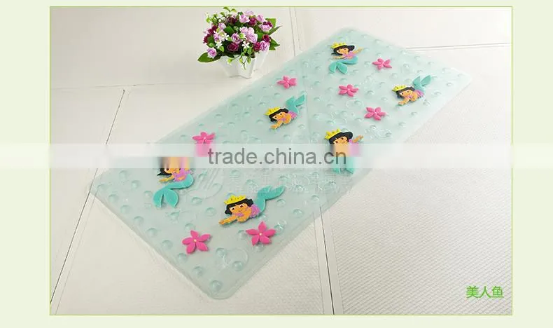 Anti slip PVC bath mat