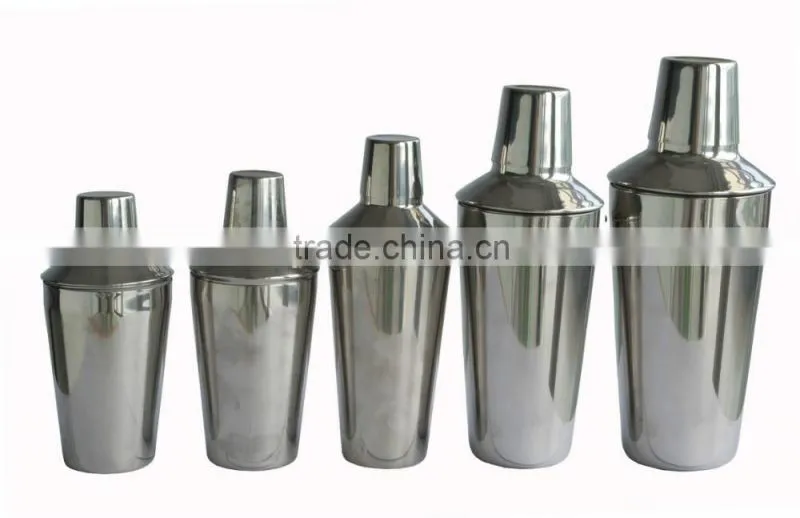 Bottle shaker stainless steel 6-24oz