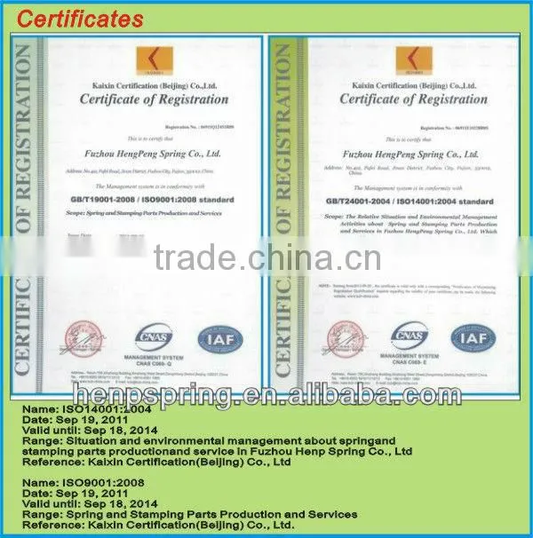 SGS/ROHS passed 3 aaa battery contact,custom aa battery spring contact