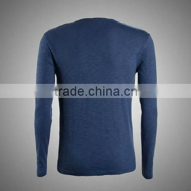 Men's newest fashion long sleeve t shirt