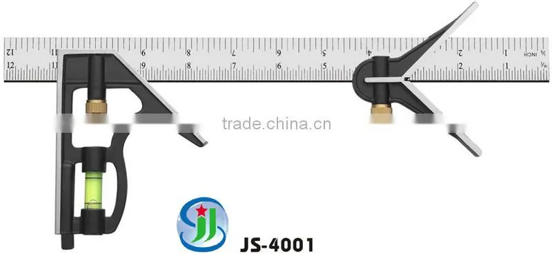Aluminium Combination Square wth protractor