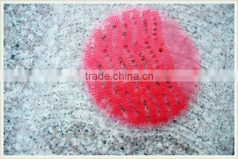 OEM manufacture EVA wave urinal screen BG-1007-3 with lot of scents
