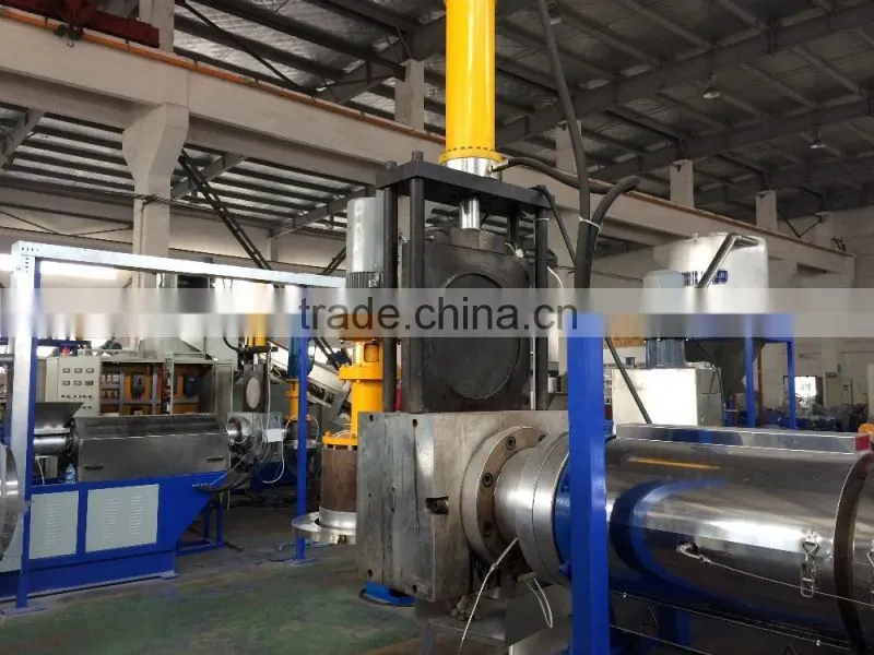 PE PP film pelletizing machine / PE PP film granulating machine
