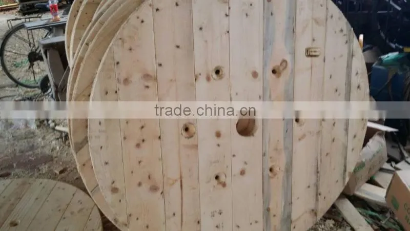 800*400*500mm solid wood cable drum for cable