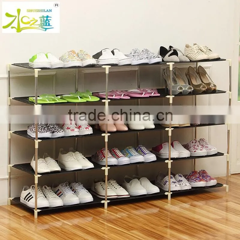 DIY cheap plastic shoe rack bracket