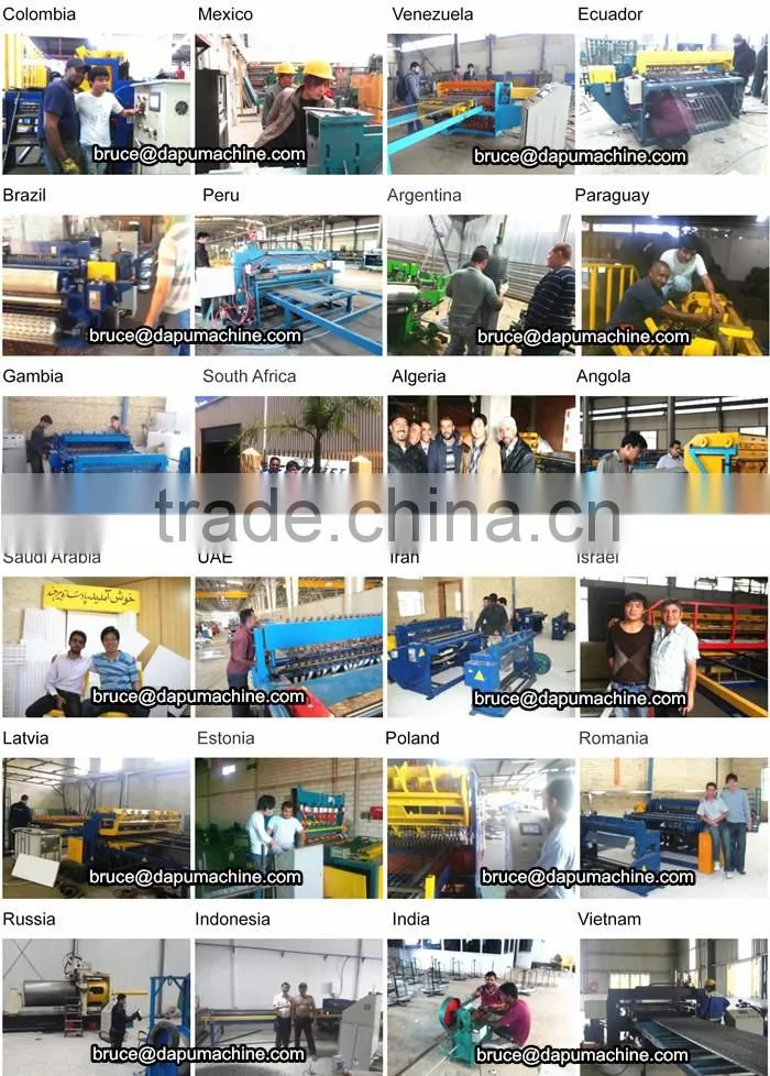 Square wire mesh fence welding machine