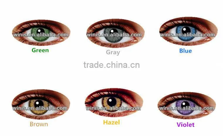 Eclipse sm wholesale best selling korean cosmetic/cheap color yearly contacts lenses/contact lenses for eyes